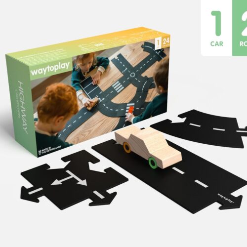 Waytoplay | Highway | Car Edition - 24+1 pieces