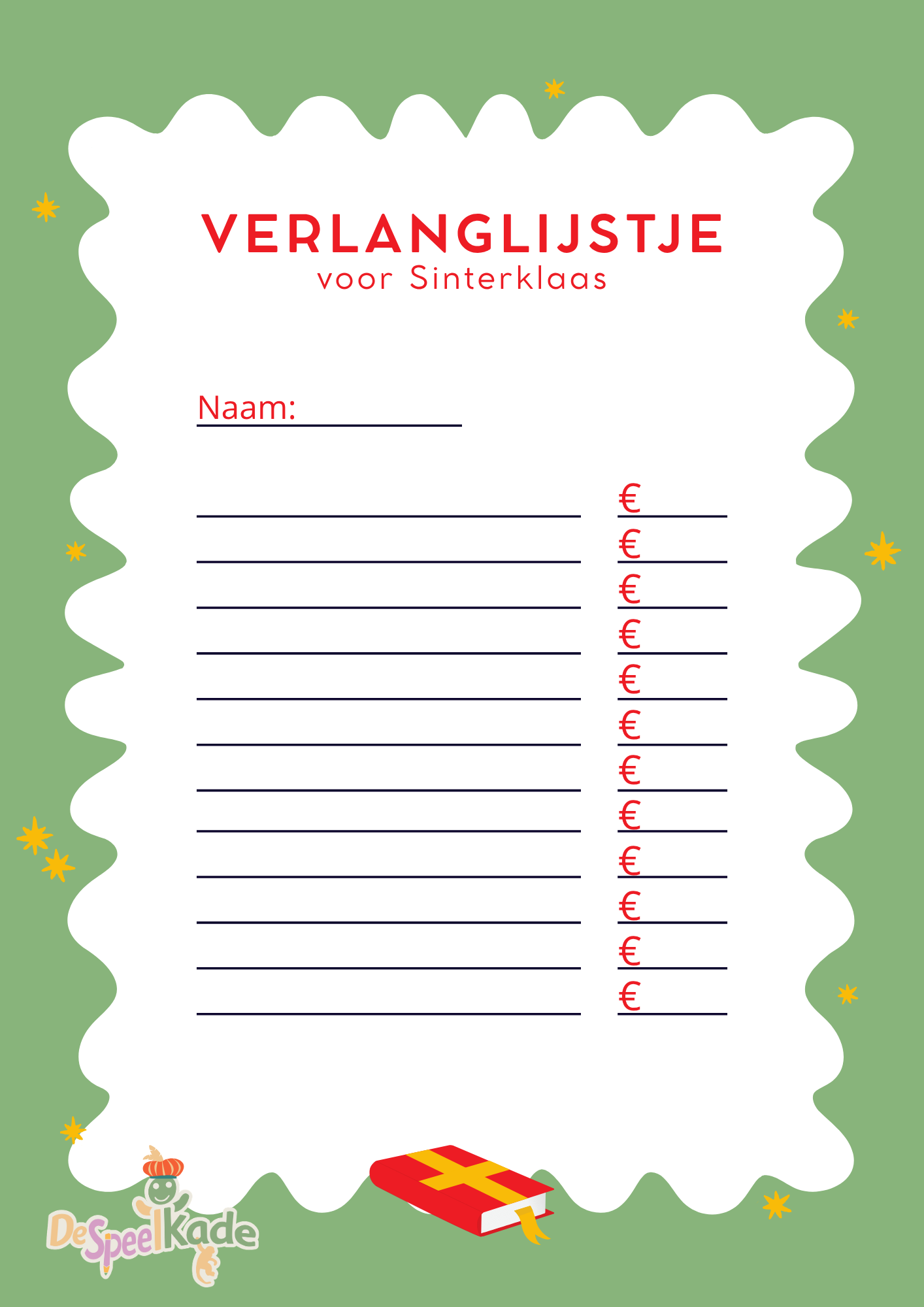 Verlanglijstje - Sinterklaas (download) - Afbeelding 4