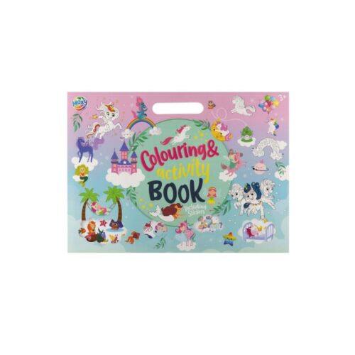 Kleur- & Activiteitenboek incl. Stickers 25 Vellen